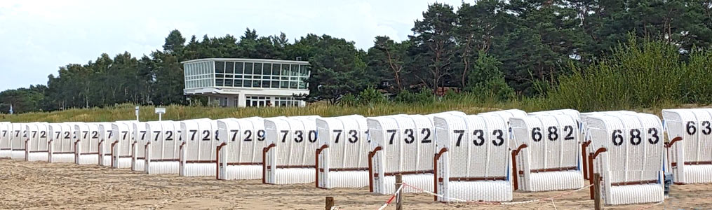 Strandkörbe in Baabe